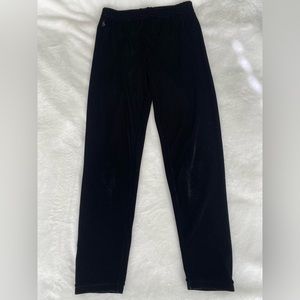 COPY - Polo Ralph Lauren Girls Stretch Velvet Leggings Holiday Black Size 7 EUC